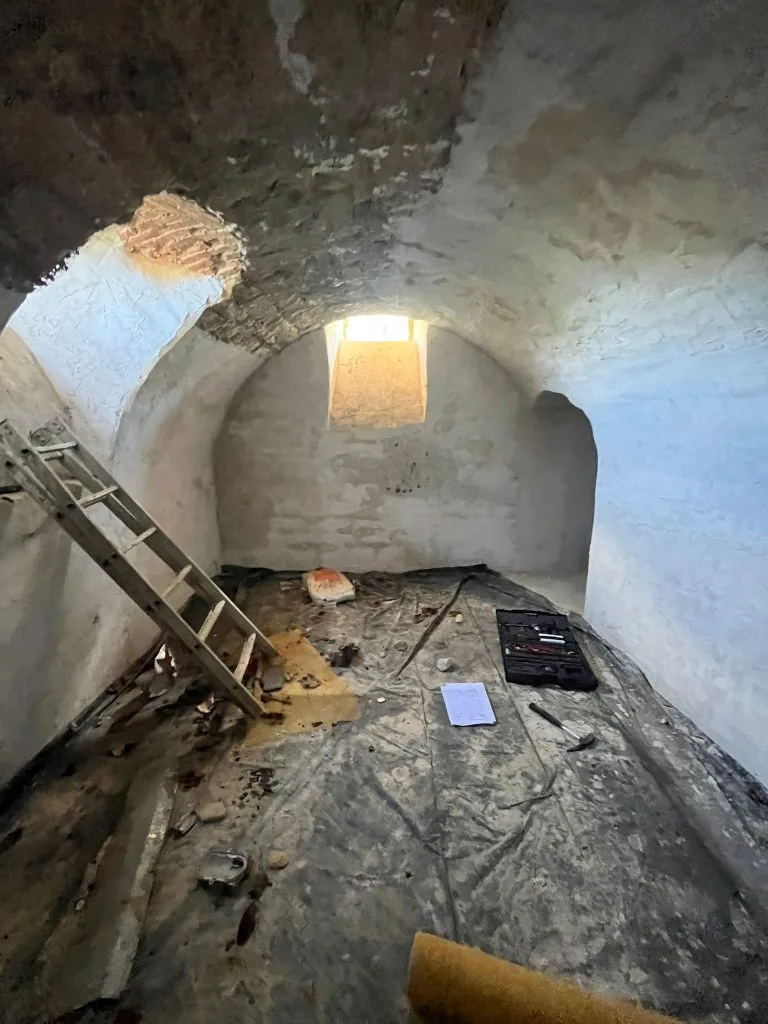 kellersanierung vorher eine baustelle im keller
